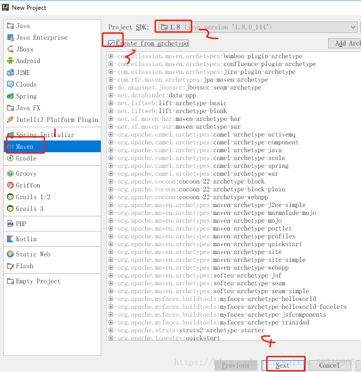 idea 创建 maven web 工程流程(图文教程)