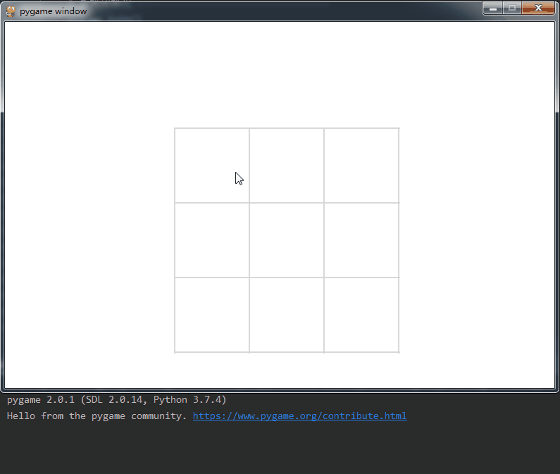 主循环 ----------------------------------whiletrue:     screen