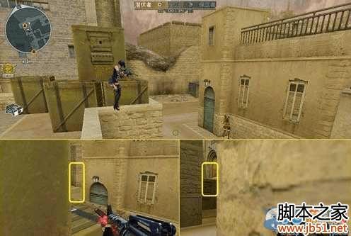 cf新沙漠灰配合点位打法的详细介绍