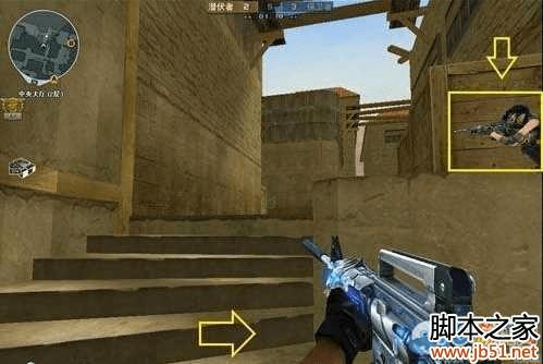 cf新沙漠灰配合点位打法的详细介绍