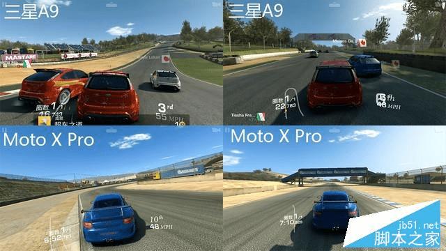 三星GalaxyA9及Moto X Pro手机的对比