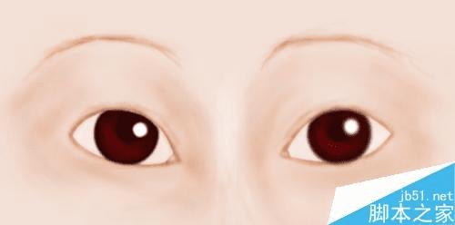 怎么样使用Photoshop鼠绘人物的眼睛?