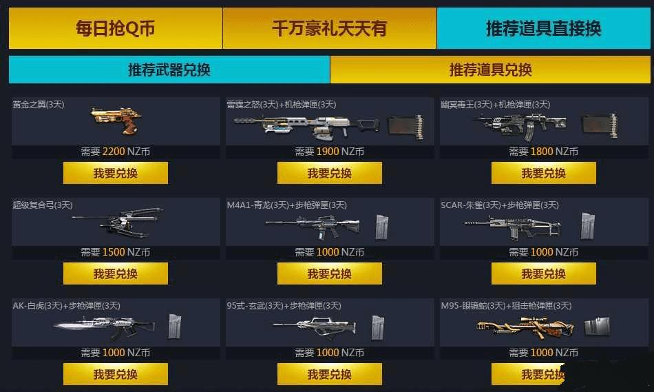 逆战签到送NZ币活动网址在哪里?