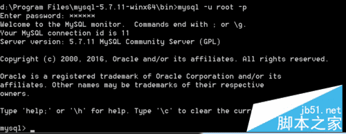 ôòװmysql5.7.11 winx64
