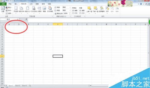 在EXCEL表格中设置隐藏行、列的办法