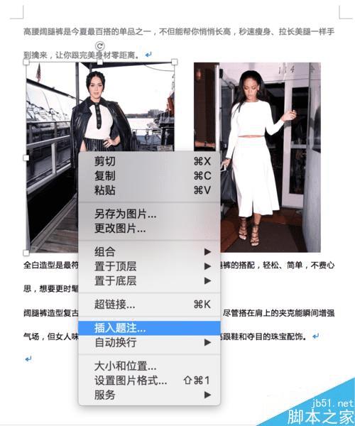 在Word中插入图片的方法