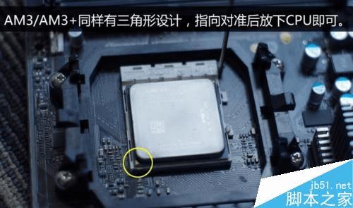 如何安装AMD CPU及散热器?