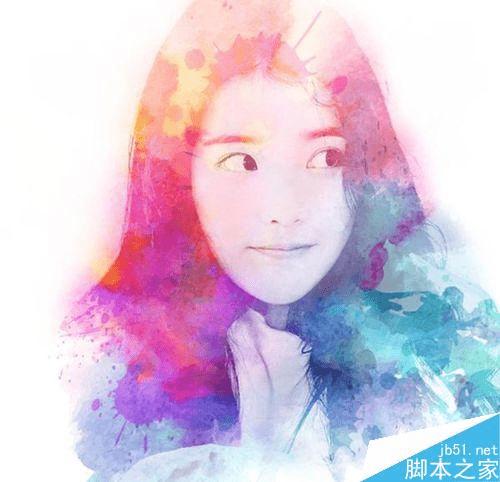 怎么样在PS中临摹欢乐颂水彩风格海报?