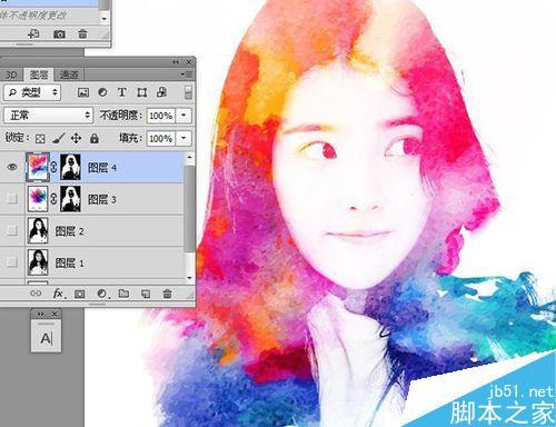 怎么样在PS中临摹欢乐颂水彩风格海报?