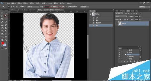 如何在PS中利用路径和魔棒工具抠图?