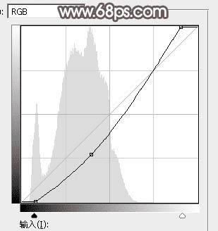 怎么样在ps中将树林人物图片打造出唯美的秋季红褐色?