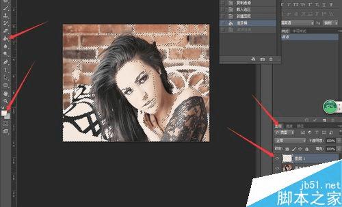 如何在ps中进行快速美白皮肤?