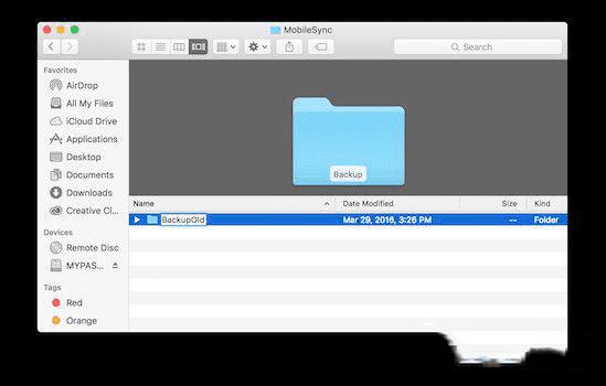 使用iPhone手机将备份数据传达到电脑的教程