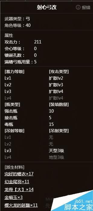 怪物猎人OL弓箭装填术配装的详细介绍