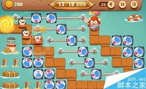 有什么样的技巧能够在腾讯保卫萝卜3第16关中通关?