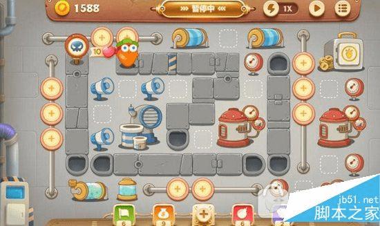 在腾讯保卫萝卜3工厂第41关中过关的诀窍