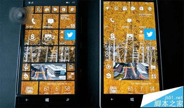 Win10 Mobile 10549WP8.1 ٶȵĶԱȽ