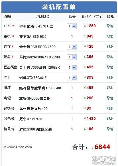 6800ԪͼӰȫ i5120G̬Ӳ1GԿ