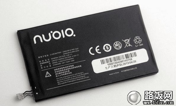 努比亚Z5 mini采用2300mAh电池 路饭网