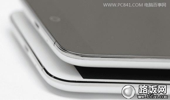 魅族MX3白色与黑色边角工艺对比