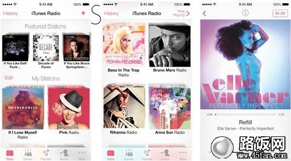 iOS 7iTunes Radio