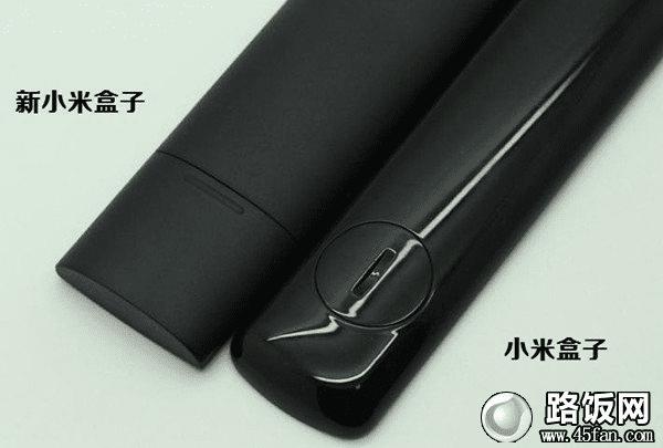 小米盒子1和2遥控器背面区别对比
