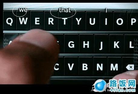 黑莓BB10更加出色的联想式输入法