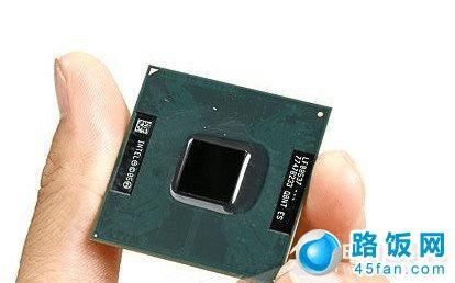 笔记本CPU体积小 焊接与主板上不便升级