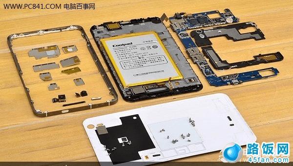 酷派大神拆机元件全家福