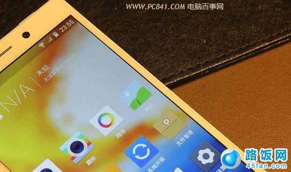 金立E7偏窄边框,高屏占比