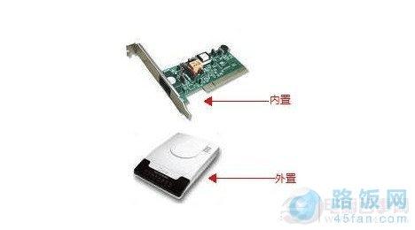 内置与外置调制解调器