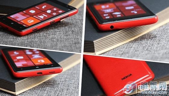 诺基亚Lumia820外观