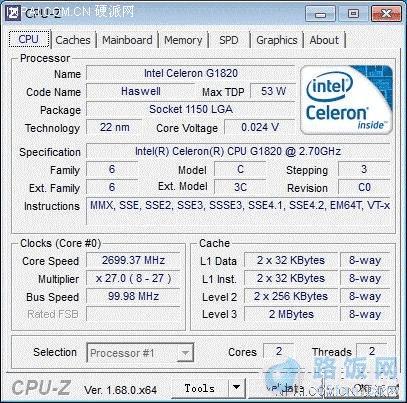 入门核显大爆发 Haswell赛扬G1820评测