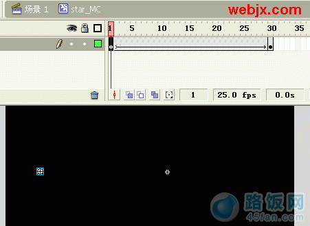 Flash8轻松制作星空飞越动画特效