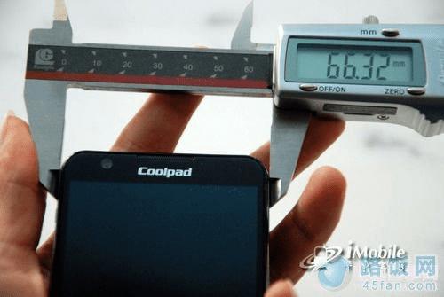 酷派HD9960窄边宽度