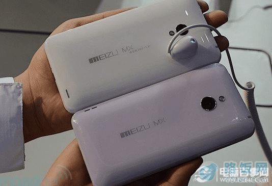 魅族MX与魅族MX2背面对比