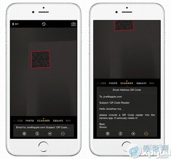 iphone原生相机扫描二维码教程 qr mode插件使用方法  路饭