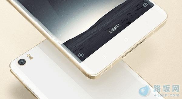 土豪金版小米Note顶配版图赏