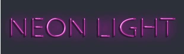 ps绘制逼真的霓虹字体效果的操作教程