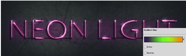 ps绘制逼真的霓虹字体效果的操作教程