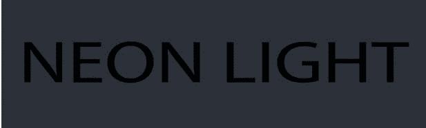 ps绘制逼真的霓虹字体效果的操作教程