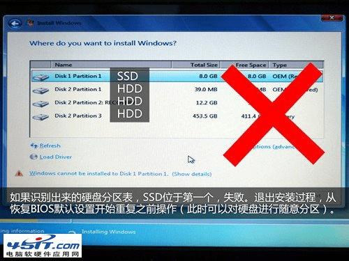 如何给双硬盘超极本电脑安装系统?