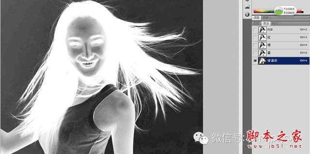 通道快速抠图的具体方法