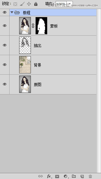 Photoshop中的滤镜功能怎么抠人像照片?