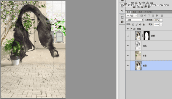 Photoshop中的滤镜功能怎么抠人像照片?