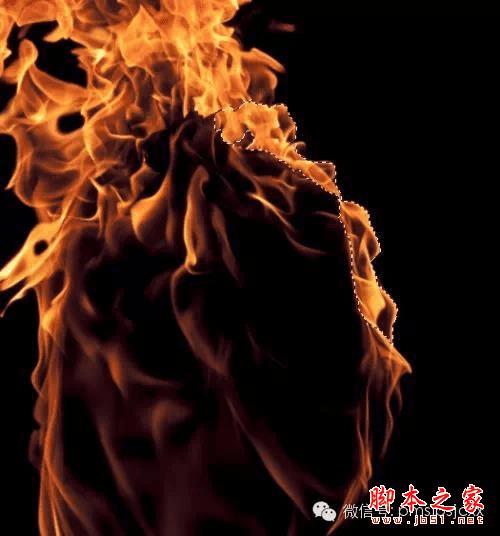 PS制作超炫火焰文字的方法