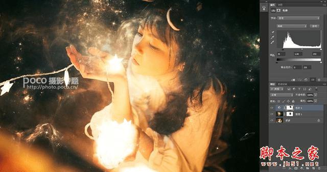 PS+ACR利用星空素材打造浪漫圣诞光影效果的教程