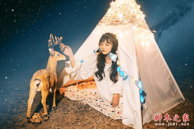 PS+ACR利用星空素材打造浪漫圣诞光影效果的教程