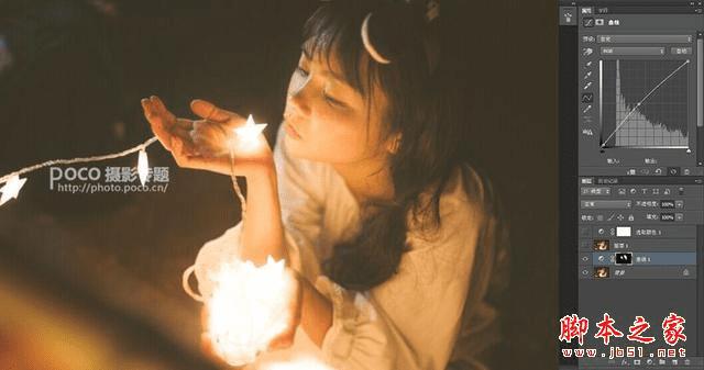 PS+ACR利用星空素材打造浪漫圣诞光影效果的教程