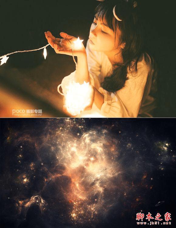 PS+ACR利用星空素材打造浪漫圣诞光影效果的教程